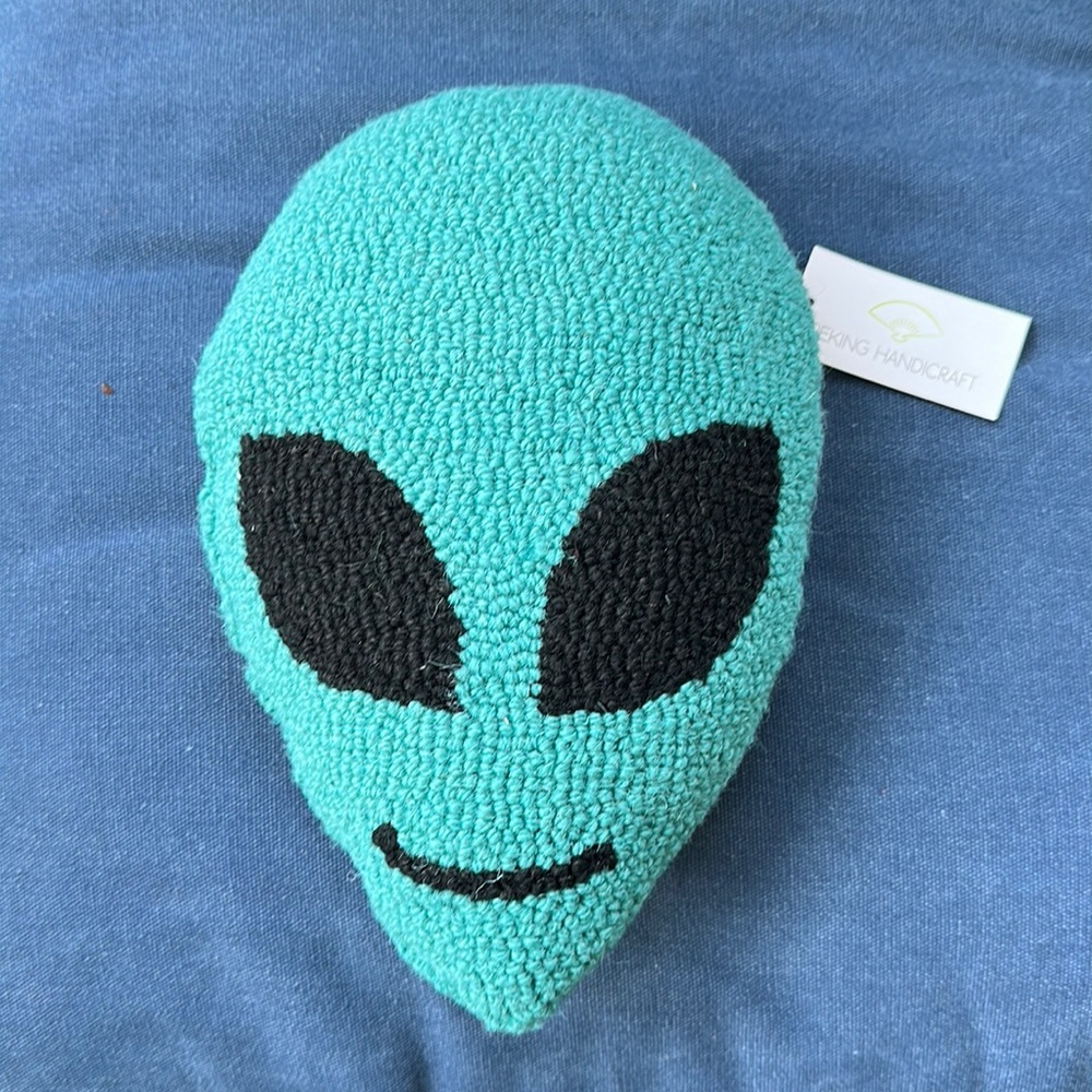 Alien Accent Pillow
